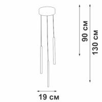Подвесной светильник Vitaluce V3045-1/3S