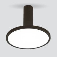Накладной светильник Elektrostandard DLS029 12W 4200K черный матовый