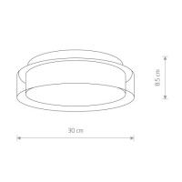 Потолочный светильник Nowodvorski Pan Led 8173