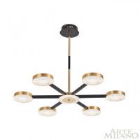 Люстра на штанге Arte Milano 272079/6 BK/GD