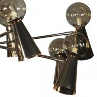 Люстра на штанге Loft IT Halley 10046/10 Gold