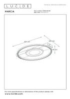Потолочный светильник Lucide Marcia 53100/30/30