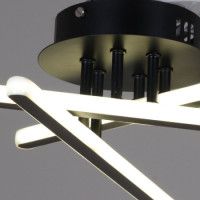 Потолочная люстра Reluce 08855-3.3-03C BK+GY