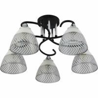 Люстра на штанге Reluce 11391-0.3-05B BK+CR