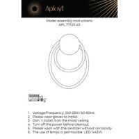 Настенный светильник Aployt Sindrillon APL.773.01.43