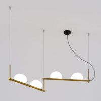 Подвесной светильник Eurosvet Stair 70145/4 латунь a061376