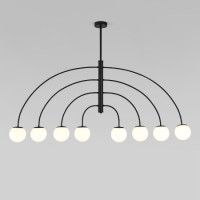 Люстра на штанге Eurosvet Cenacolo 30179/8 черный a069122