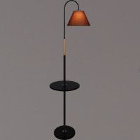 Торшер Reluce 01719-2.6-01A BK