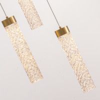 Подвесной светильник Delight Collection MD24030028-5B brass/clear