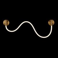 Настенный светильник Loft IT Thread 10388W Brass