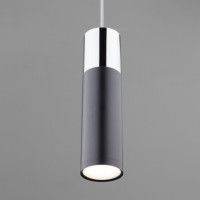 Подвесной светильник Eurosvet Double Topper 50135/1 LED хром/черный