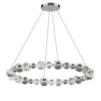 Подвесной светильник DeLight Collection Elliot Diamante MD21001002-1F chrome