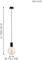 Подвесной светильник Eglo Pozueta 98661