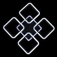 Потолочная люстра Natali Kovaltseva Spektr HIGH-TECH LED LAMPS 82004 BLACK