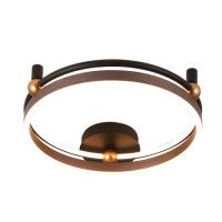 Потолочный светильник Crystal Lux FERNANDO PL48W LED COFFEE/BLACK