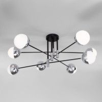 Потолочная люстра Eurosvet Nuvola 70129/8 хром Smart a057082
