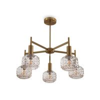 Люстра на штанге Freya Fero FR5366CL-05BS