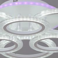 Потолочная люстра Reluce 09812-3.3-3+3A WH (RGB)