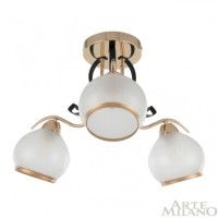 Потолочная люстра Arte Milano Amalfi 323306/3 FG+BK