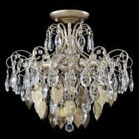 Потолочный светильник Crystal Lux ESMIRALDA PL4 GOLD