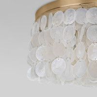 Потолочная люстра Eurosvet Sandra60084/5 латунь/перламутр Smart a071170