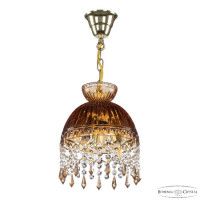 Подвесной светильник Bohemia Ivele Crystal 5478/22 G Amber/M-1G Drops K721