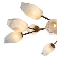 Люстра на штанге Indigo Boccio 13003/12C Brass V000005