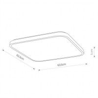 Потолочный светильник Nowodvorski Agnes Square Led 8133