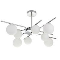 Люстра на штанге Escada Sphere 642/8P Silver