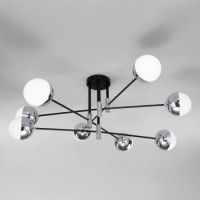 Потолочная люстра Eurosvet Nuvola 70129/8 хром Smart a057082