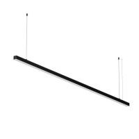 Линейный подвесной светильник Maytoni Technical 3000K 35x35 (Черный, 2 м) LL312015