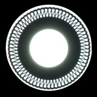 Встраиваемый светильник Reluce 63903-9.0-001RD LED3+3W WT