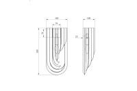 Настенный светильник Garda Decor K2KR116-1