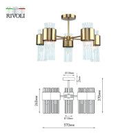 Люстра на штанге Rivoli Donna 3149-305 Б0055533
