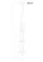 Подвесной светильник Divinare Volturn 1243/06 SP-30