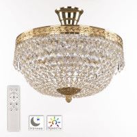 Потолочный светильник Bohemia Ivele Crystal 19011/35IV/LED-DIM G