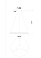 Подвесной светильник Divinare Avanti 1926/17 SP-1
