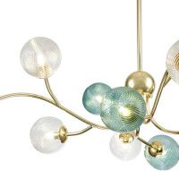 Люстра на штанге Indigo Selva 11032/12R Gold V000298