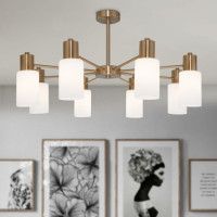 Люстра на штанге Eurosvet Vegga 70160/12 латунь Smart a057111