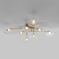 Потолочная люстра Eurosvet Ripple 50389 LED латунь a069026