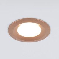 Встраиваемый светильник Elektrostandard 110 MR16 золотой 4690389168659