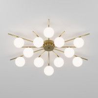 Потолочная люстра Eurosvet Sabina 302001/12 латунь Smart a072017
