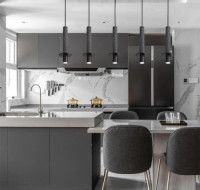 Подвесной светильник Delight Collection Meta 10704P black/grey