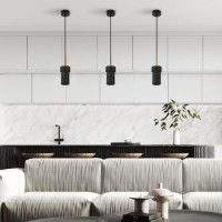 Подвесной светильник Eurosvet Pebble 50264/1 серый a064972