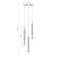 Подвесной светильник Delight Collection OD2503-3 gold