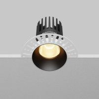 Встраиваемый светильник Maytoni Dip DL121-15W-2.7K-TRS-B