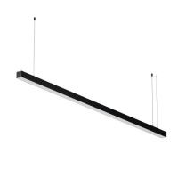 Линейный подвесной светильник Maytoni Technical 3000K 50x50 (Черный, 2 м) LL312031