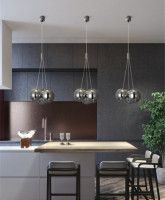 Подвесной светильник Delight Collection 19152 19152P/3 silver