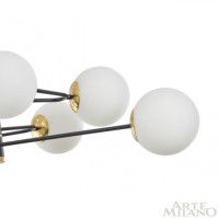 Люстра на штанге Arte Milano 272708/9 BK/GD