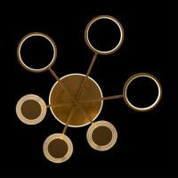 Потолочный светильник Loft IT Megan 10164S Gold